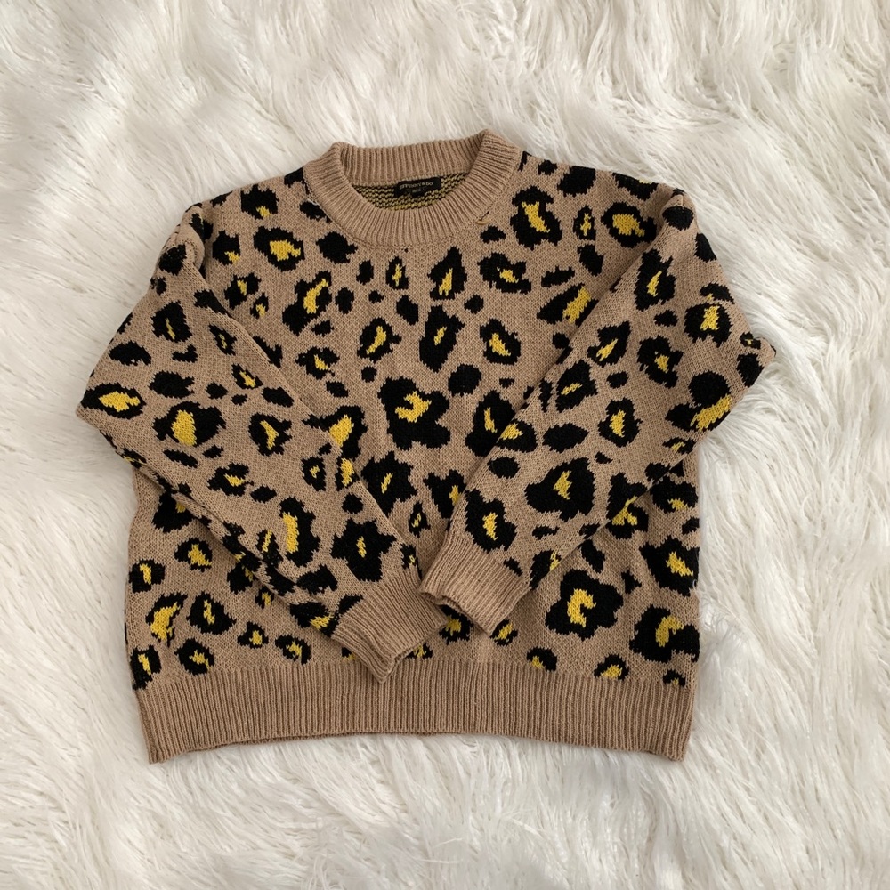 Leopard sweater